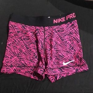 Nike pro athletic shorts